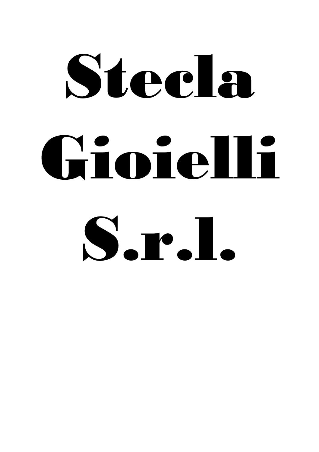 Stecla Gioielli 1 1 pdf - Stecla Gioielli S.r.l. - Oromare